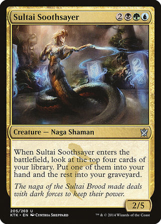 Sultai Soothsayer [Khans of Tarkir] | Good Games Cannington