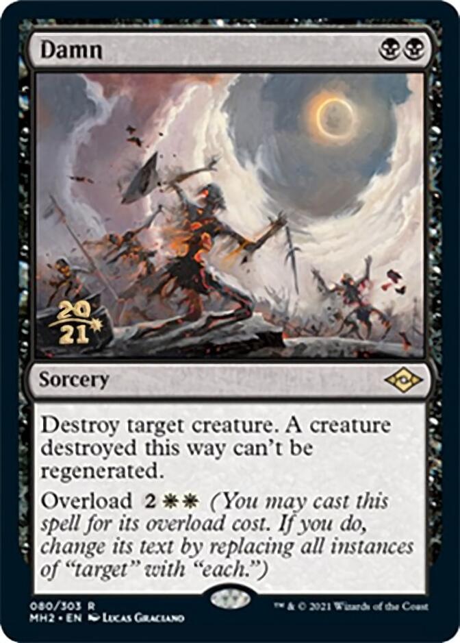 Damn [Modern Horizons 2 Prerelease Promos] | Good Games Cannington