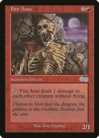 Fire Ants [Urza's Saga] | Good Games Cannington