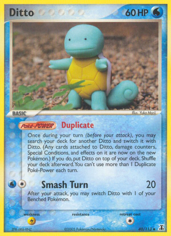 Ditto (40/113) [EX: Delta Species] | Good Games Cannington