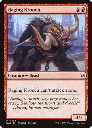Raging Kronch [War of the Spark] | Good Games Cannington