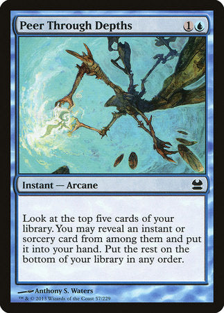 Peer Through Depths [Modern Masters] | Good Games Cannington