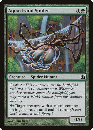 Aquastrand Spider [Commander 2011] | Good Games Cannington