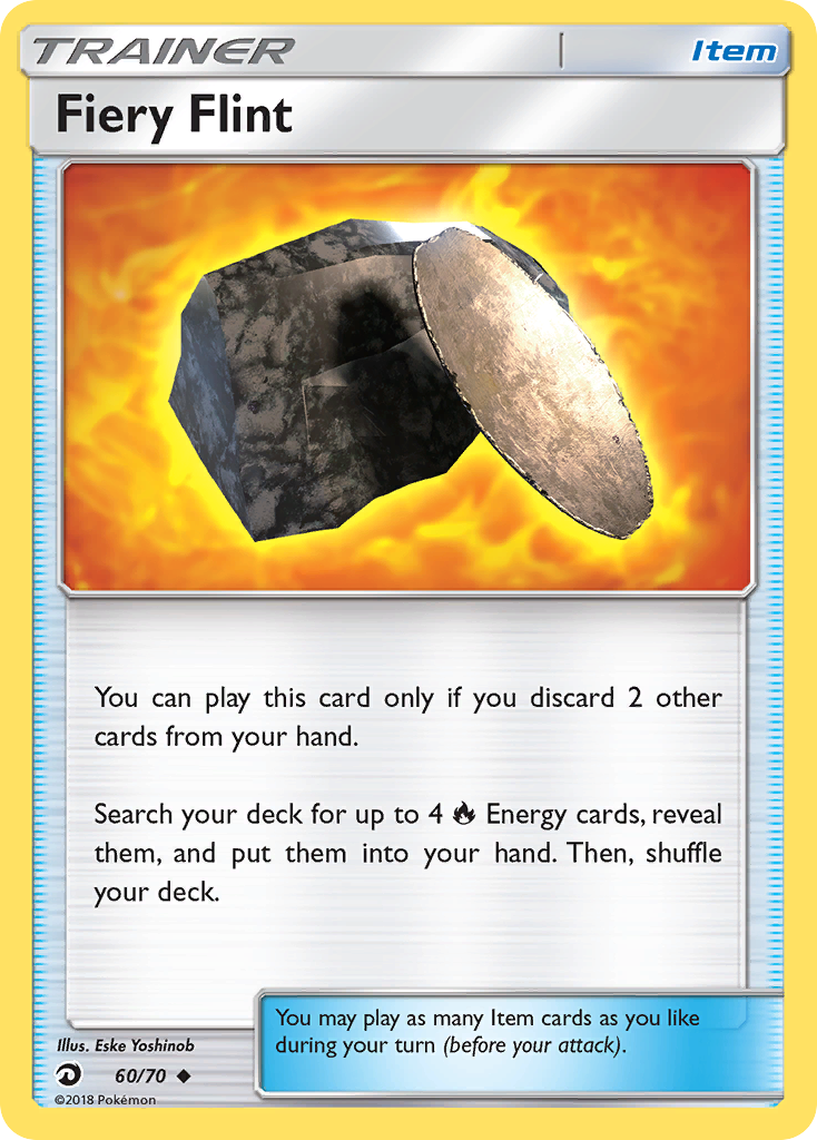 Fiery Flint (60/70) [Sun & Moon: Dragon Majesty] | Good Games Cannington