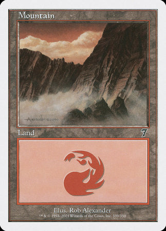 Mountain (339) [Seventh Edition] | Good Games Cannington