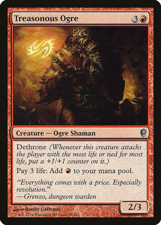 Treasonous Ogre [Conspiracy] | Good Games Cannington