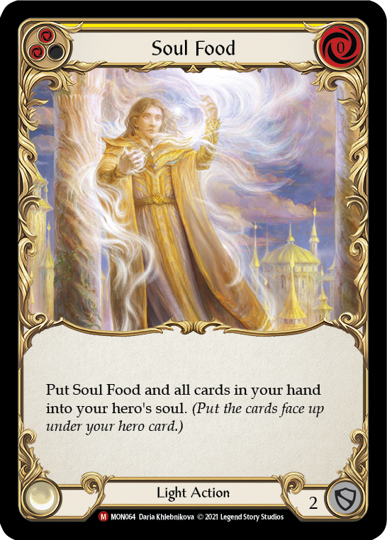 Soul Food [MON064-RF] 1st Edition Rainbow Foil | Good Games Cannington
