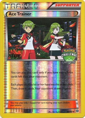 Ace Trainer (69/98) (International Challenge Promo Staff) [XY: Ancient Origins] | Good Games Cannington