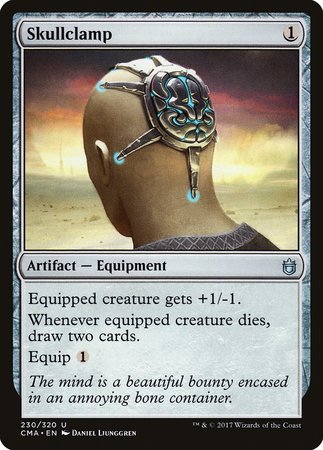 Skullclamp [Commander Anthology] | Good Games Cannington