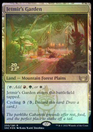 Jetmir's Garden [Streets of New Capenna Prerelease Promos] | Good Games Cannington