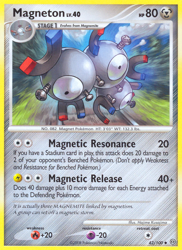 Magneton (42/100) [Diamond & Pearl: Stormfront] | Good Games Cannington