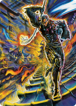 Kaito Shizuki 2 Art Card [Kamigawa: Neon Dynasty Art Series] | Good Games Cannington