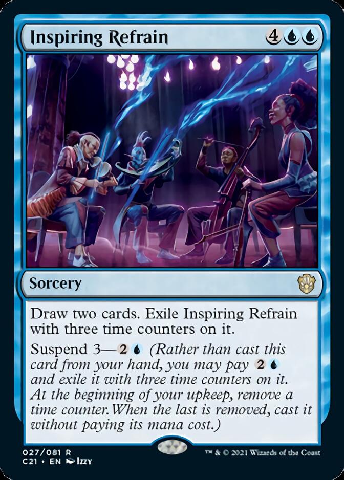 Inspiring Refrain [Commander 2021] | Good Games Cannington
