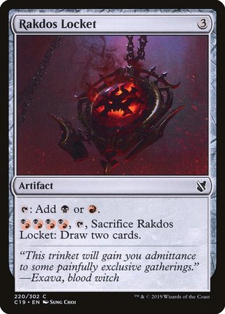 Rakdos Locket [Commander 2019] | Good Games Cannington