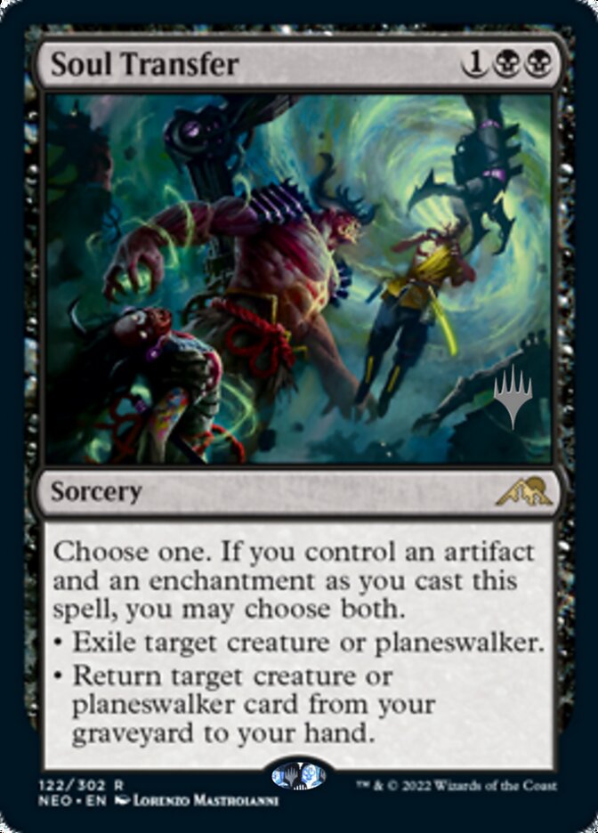 Soul Transfer (Promo Pack) [Kamigawa: Neon Dynasty Promos] | Good Games Cannington