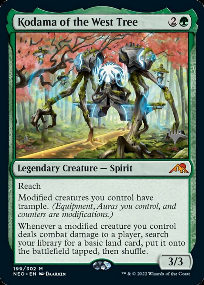 Kodama of the West Tree (Promo Pack) [Kamigawa: Neon Dynasty Promos] | Good Games Cannington