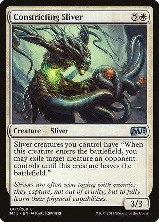 Constricting Sliver [Magic 2015] | Good Games Cannington