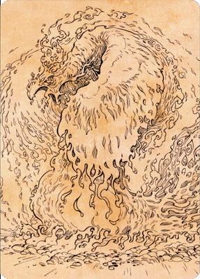 Nemesis Phoenix Art Card [Commander Legends: Battle for Baldur's Gate Art Series] | Good Games Cannington