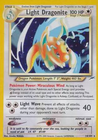Light Dragonite (14/105) [Neo Destiny Unlimited] | Good Games Cannington