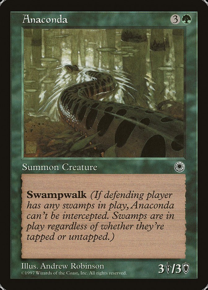 Anaconda (No Flavor Text) [Portal] | Good Games Cannington