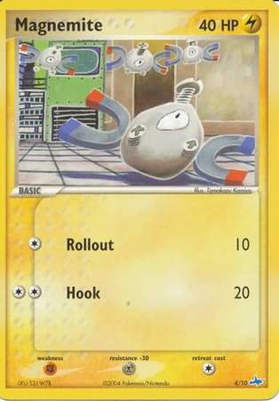 Magnemite (4/10) [EX: Trainer Kit - Latios] | Good Games Cannington