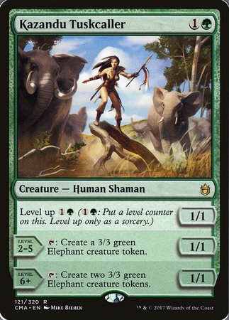 Kazandu Tuskcaller [Commander Anthology] | Good Games Cannington