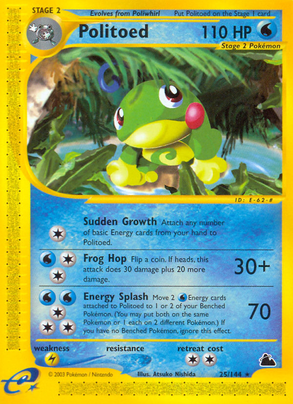 Politoed (25/144) [Skyridge] | Good Games Cannington