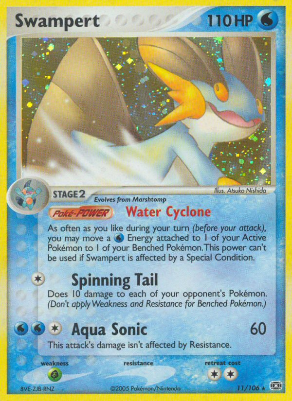 Swampert (11/106) [EX: Emerald] | Good Games Cannington