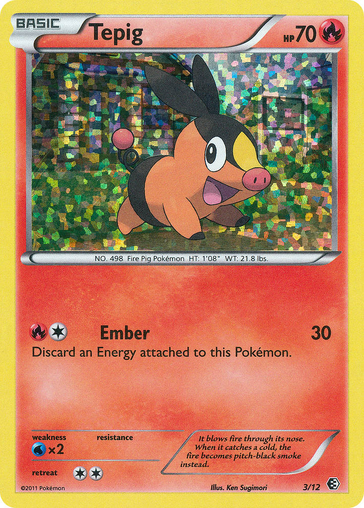 Tepig (3/12) [McDonald's Promos: 2011 Collection] | Good Games Cannington