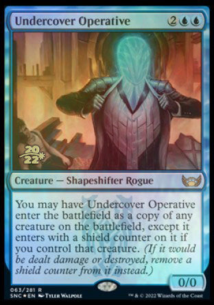 Undercover Operative [Streets of New Capenna Prerelease Promos] | Good Games Cannington