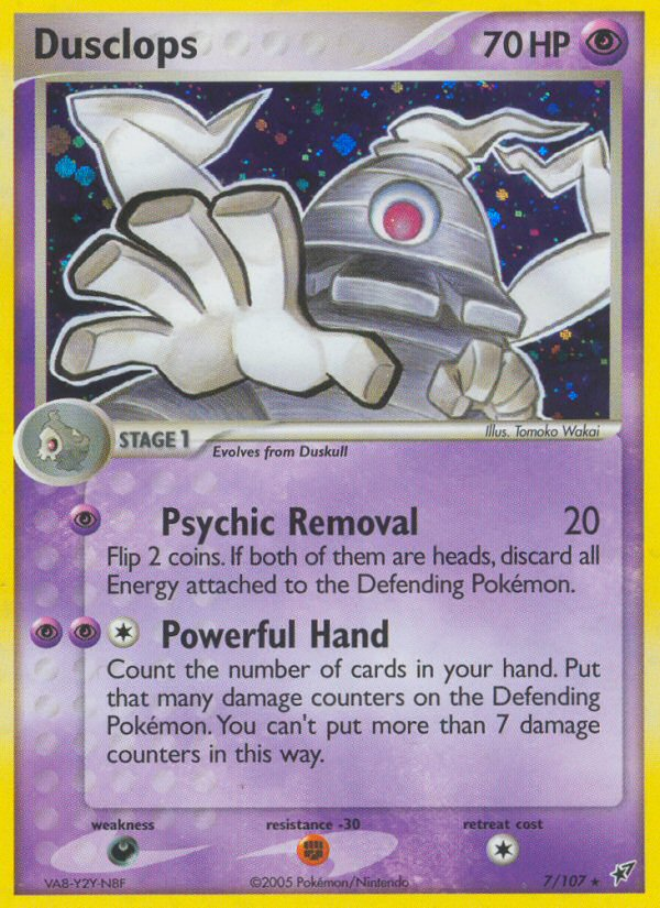 Dusclops (7/107) [EX: Deoxys] | Good Games Cannington