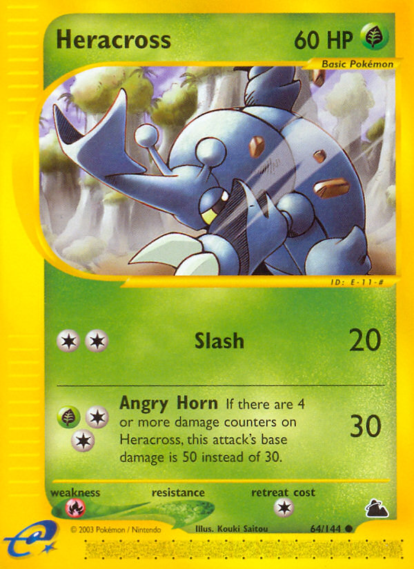 Heracross (64/144) [Skyridge] | Good Games Cannington
