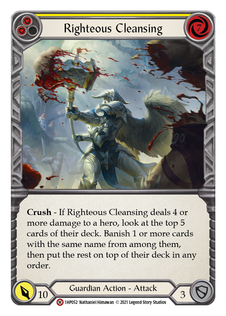Righteous Cleansing [1HP052] | Good Games Cannington