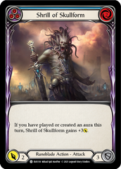 Shrill of Skullform (Blue) [EVR118] (Everfest)  1st Edition Normal | Good Games Cannington