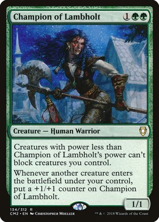 Champion of Lambholt [Commander Anthology Volume II] | Good Games Cannington