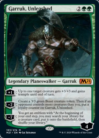 Garruk, Unleashed [Core Set 2021] | Good Games Cannington