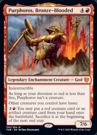 Purphoros, Bronze-Blooded [Theros Beyond Death] | Good Games Cannington