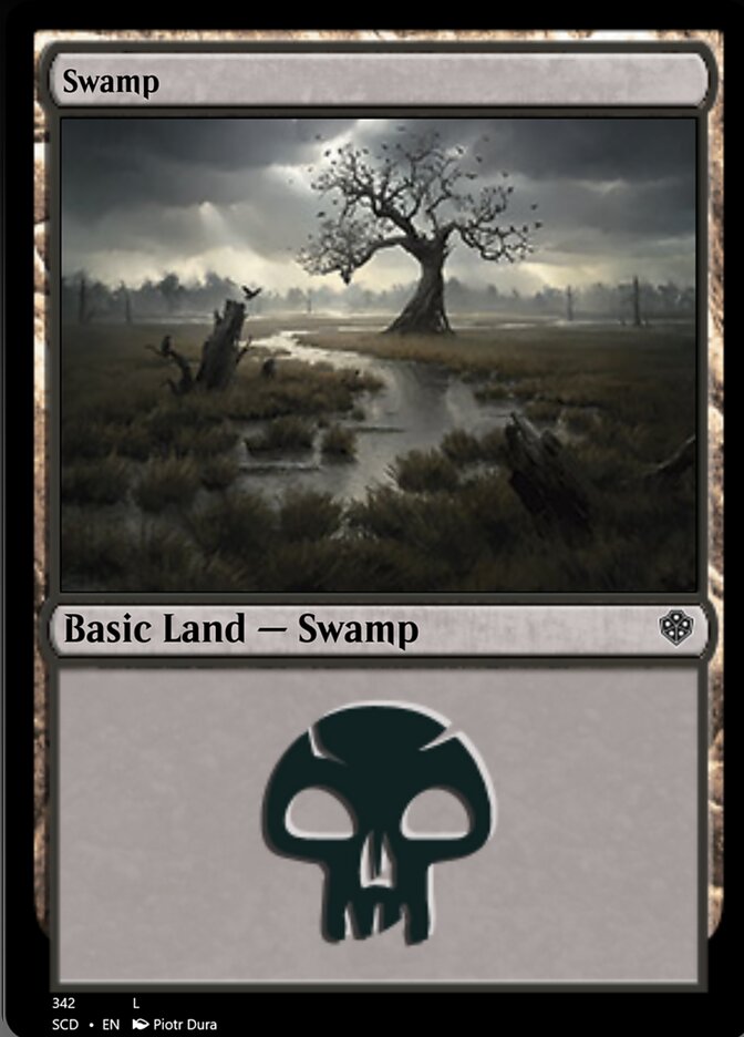 Swamp (342) [Starter Commander Decks] | Good Games Cannington