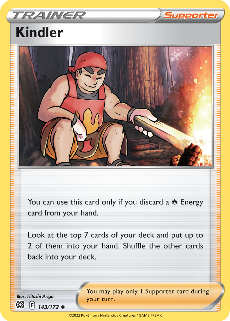 Kindler (143/172) [Sword & Shield: Brilliant Stars] | Good Games Cannington
