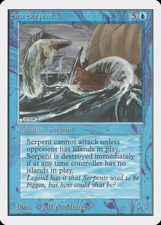 Sea Serpent [Unlimited Edition] | Good Games Cannington