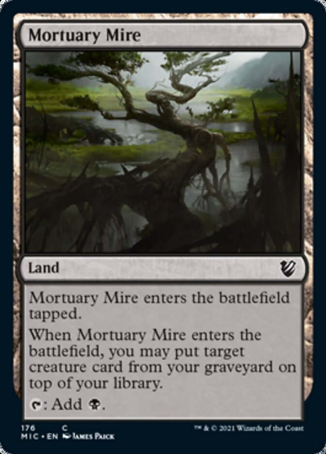 Mortuary Mire [Innistrad: Midnight Hunt Commander] | Good Games Cannington