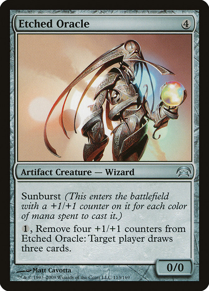 Etched Oracle [Planechase] | Good Games Cannington