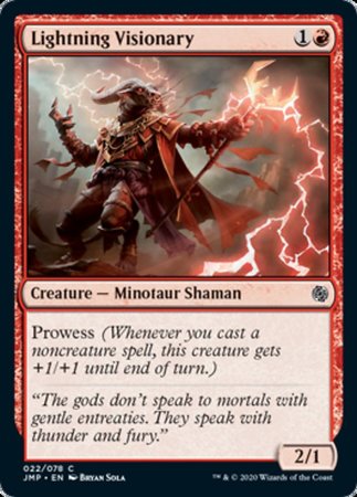 Lightning Visionary [Jumpstart] | Good Games Cannington
