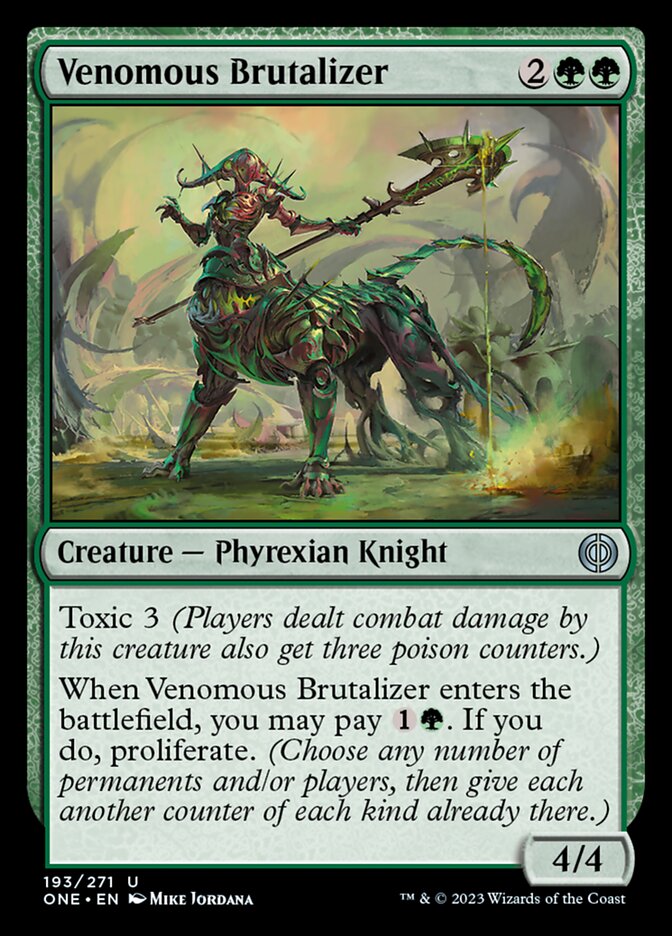 Venomous Brutalizer [Phyrexia: All Will Be One] | Good Games Cannington