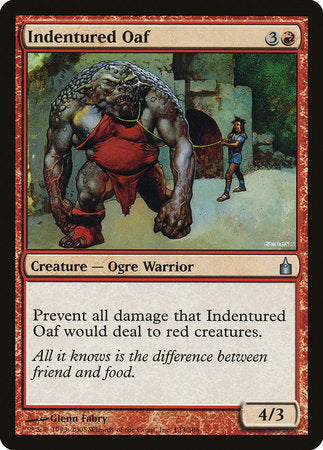 Indentured Oaf [Ravnica: City of Guilds] | Good Games Cannington
