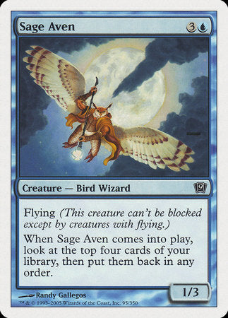 Sage Aven [Ninth Edition] | Good Games Cannington