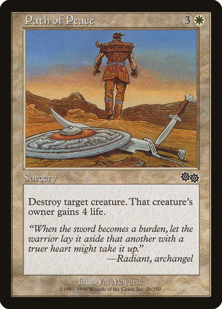 Path of Peace [Urza's Saga] | Good Games Cannington
