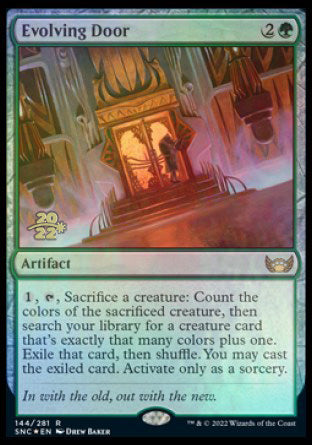 Evolving Door [Streets of New Capenna Prerelease Promos] | Good Games Cannington