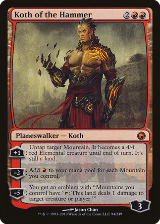 Koth of the Hammer [Scars of Mirrodin] | Good Games Cannington