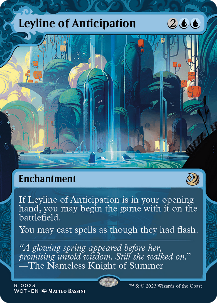 Leyline of Anticipation [Wilds of Eldraine: Enchanting Tales] | Good Games Cannington